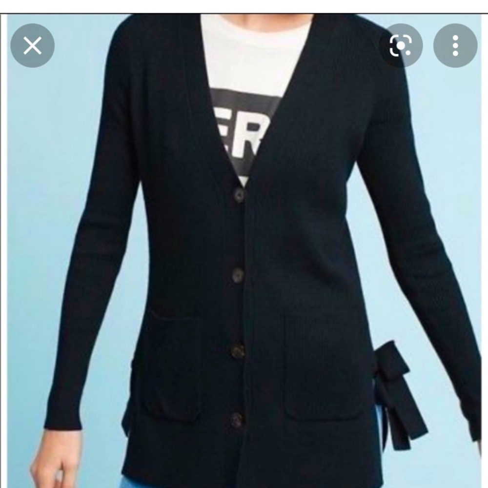 Anthropologie Moth Anna Ribbed Sweater